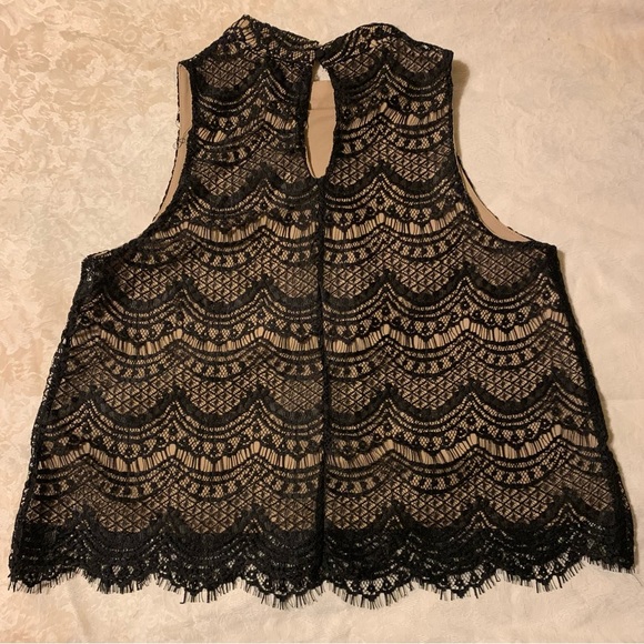 HAUTE MONDE Lace Top - Picture 4 of 5